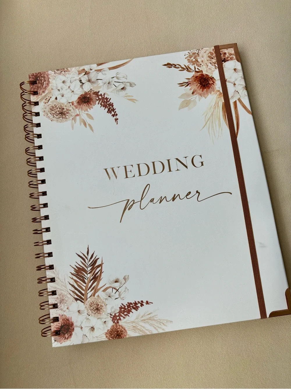Wedding planner notebook